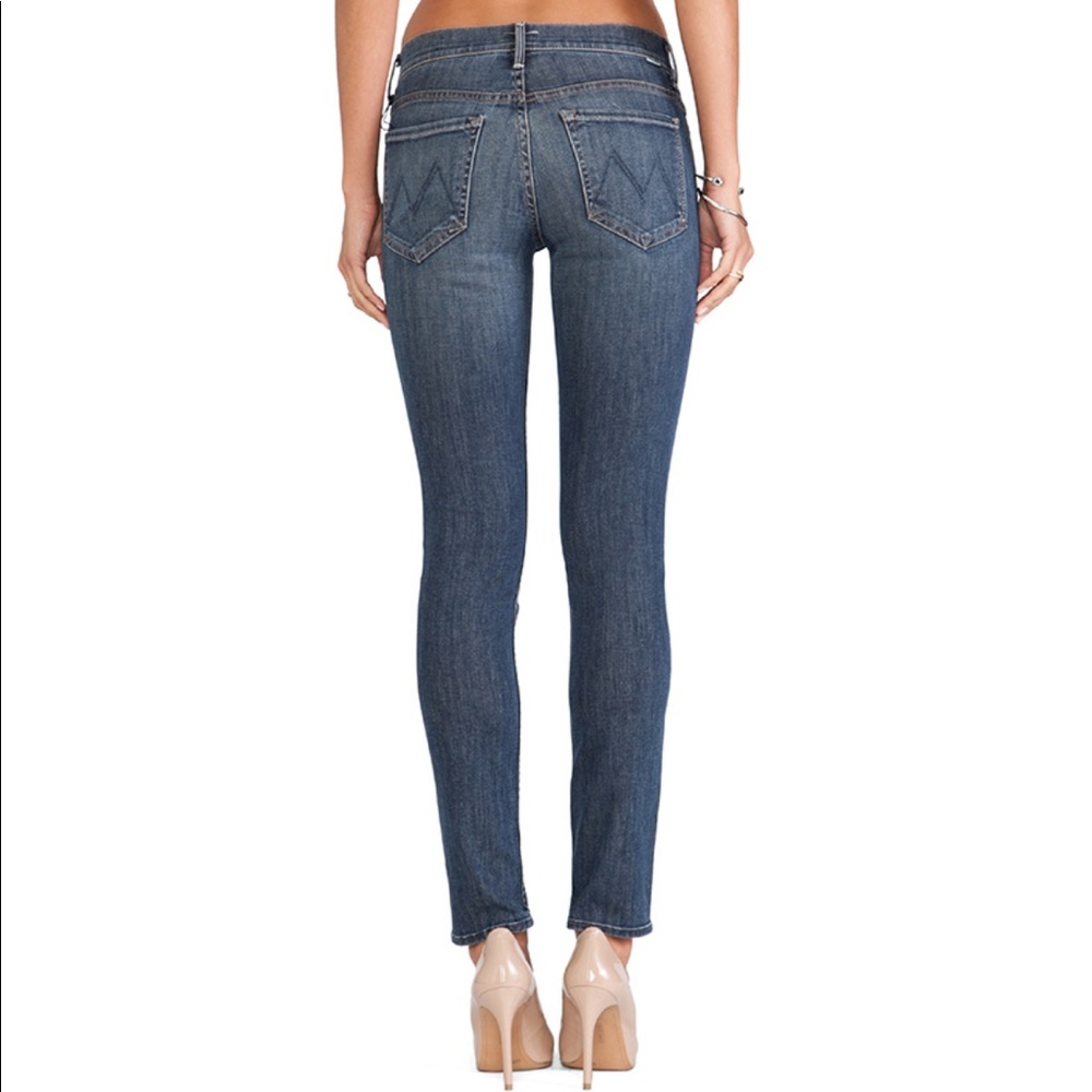 MOTHER The Muse Skinny Jean in Ride A Dark Horse - Picture 3 of 8
